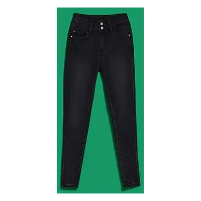 WOMEN'S JEANS L-JE-4021 GRAPHITE