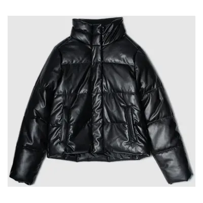 GAP Artificial Leather Quilted Jacket - Women