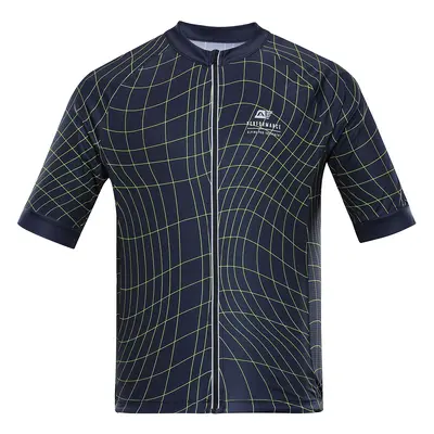 Men's cycling jersey ALPINE PRO SAGEN mood indigo variant pa