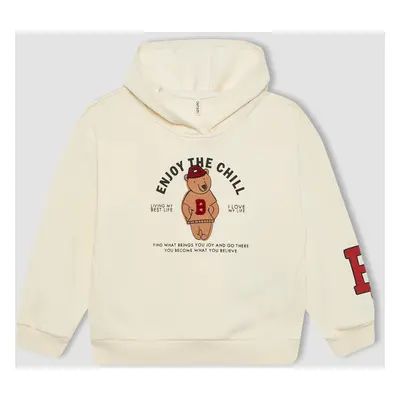 DEFACTO Regular Fit Hooded Sweatshirt