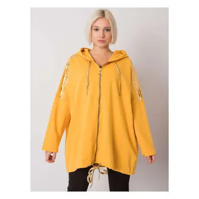 Yellow Zipped Athens Sweatshirt