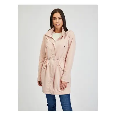 Orsay Light pink Ladies Parka Patrice - Ladies