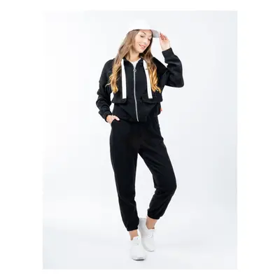 GLANO Women's Tracksuit - Black