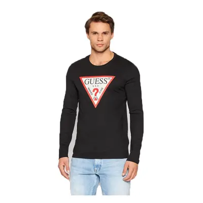 Guess Man's Longsleeve Shirt M2YI31I3Z11 JBLK