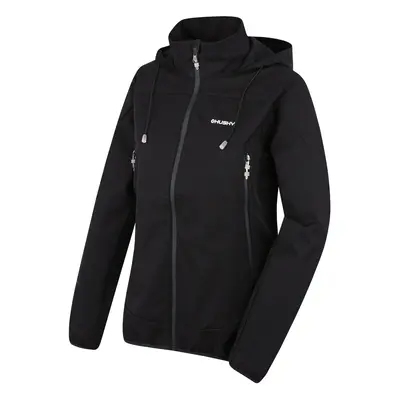 Women's softshell jacket HUSKY Sonny black