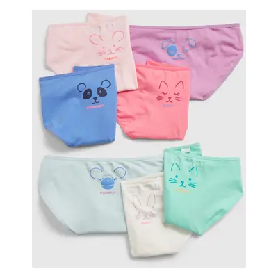 GAP 7-pack Kids' organic underpants - Girls