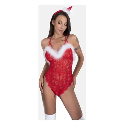 LivCo Corsetti Fashion Woman's Body Santas Lace Lady