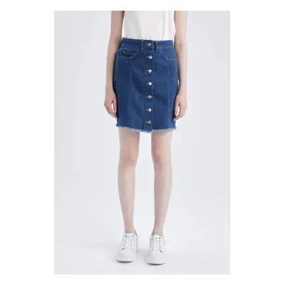 DEFACTO Regular Fit Woven Skirt