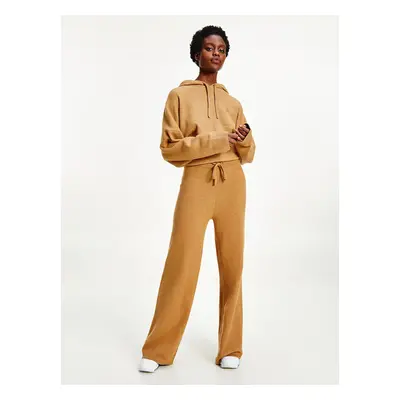 Tommy Hilfiger Pants - TH FLEX WIDE LEG PANT brown