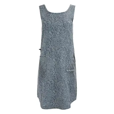 Women's dress ALPINE PRO CYPHERA dk.true gray