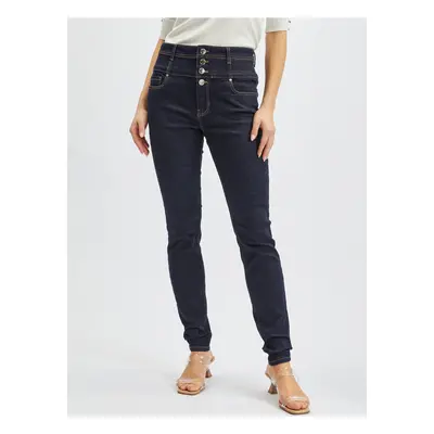 Orsay Dark Blue Women Skinny Fit Jeans - Women