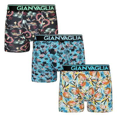 3PACK Men's Boxers Gianvaglia Multicolor