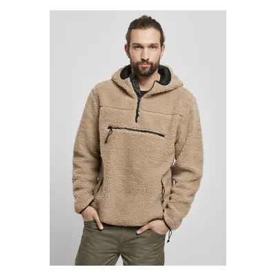 Teddyfleece Worker Pullover Jacket camel