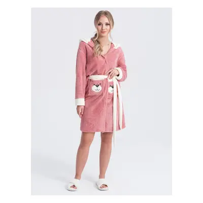 Edoti Women's bathrobe UL