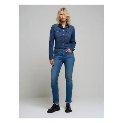 Big Star Woman's Trousers Blue