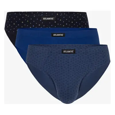 Briefs Atlantic 3MP-100 A'3 S-2XL blue-blue-navy