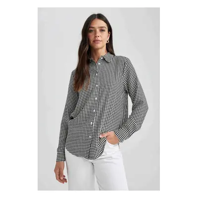 DEFACTO Regular Fit Long Sleeve Shirt