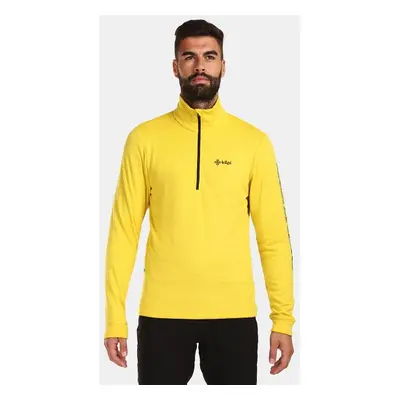 Men's functional sweatshirt Kilpi ROLO Yellow