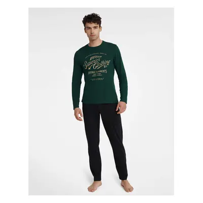 Pyjamas Henderson Core Impress L/R M-3XL dark green 79x