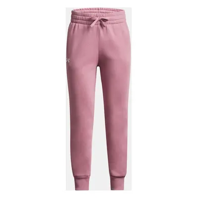 Under Armour Sweatpants UA Rival Fleece Joggers-PNK - Girls