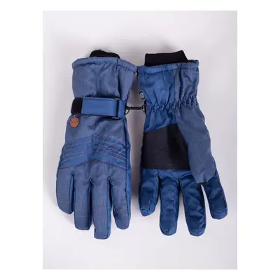 Yoclub Man's Men's Winter Ski Gloves REN-0281F-A150 Navy Blue