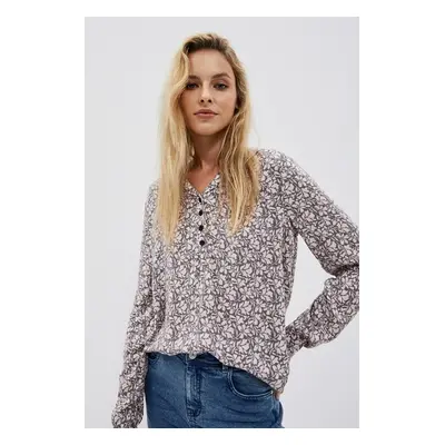 Floral print blouse