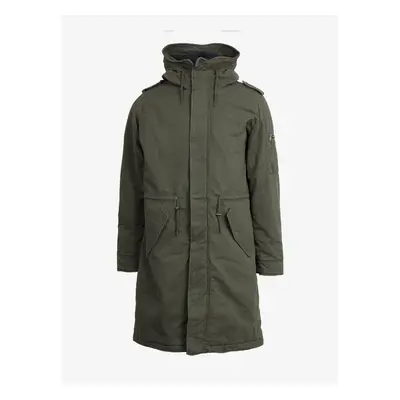 Pepe Jeans Bowie Green Men's Winter Parka - Men's