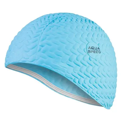 AQUA SPEED Woman's Swimming Cap Bombastic Tic-Tac Pattern