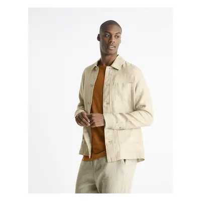 Celio Linen Outerwear Baston - Men