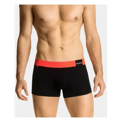 Boxer shorts Atlantic MH-1188/23 S-2XL black-red