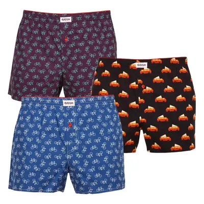 3PACK men's shorts Gosh multicolor