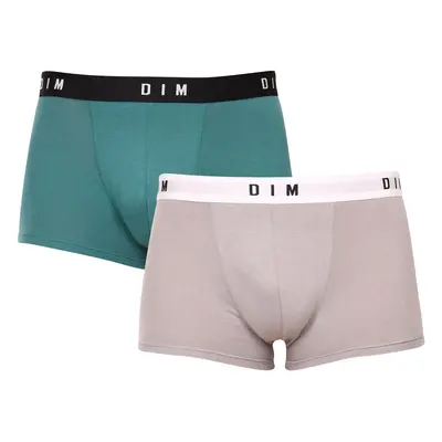 DIM BOXER ORIGINAL 2x - Men's boxer briefs pcs - green - gray