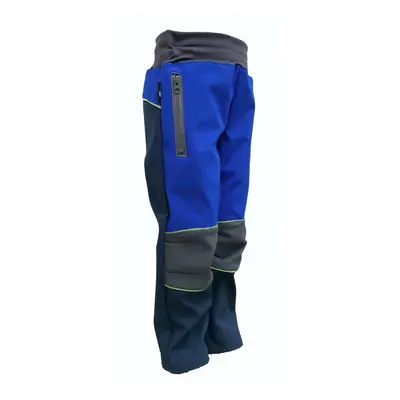 Softshell trousers - dark blue-royal blue