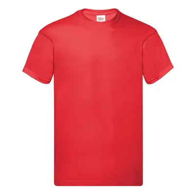 Original Fruit of the Loom Men's Red T-shirt