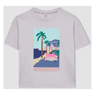 DEFACTO Oversize Fit Short Sleeve T-shirt