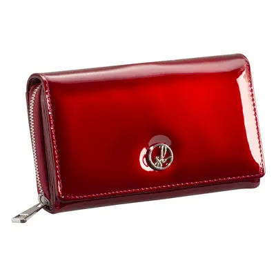 : Pénztárca Semiline Semiline_RFID_Leather_Wallet_P8229-2_Red