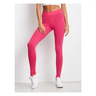 Basic fuchsia leggings