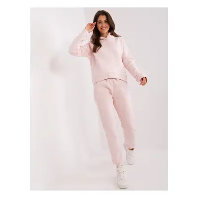 Light pink basic set with sweatshirt