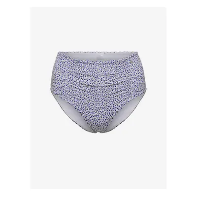 White and Blue Floral Bottoms ONLY Ella Swimsuit - Women