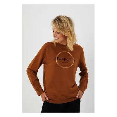 Sweatshirt with inscription