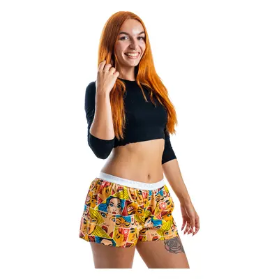 Women's shorts Represent pop art babes