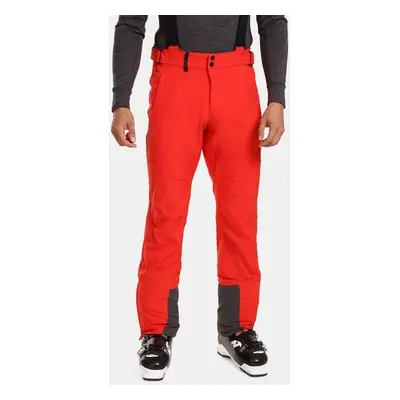 Men's softshell ski pants Kilpi RHEA-M Red