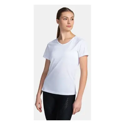 Women's running T-shirt KILPI DIMA-W White