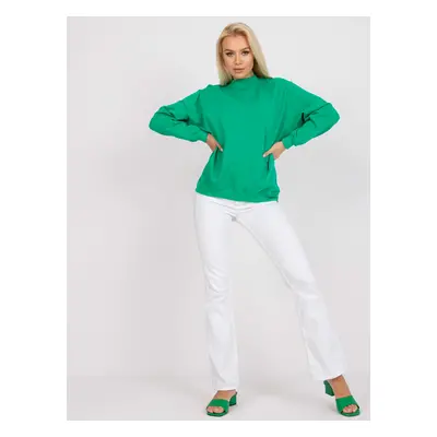 Basic Green Twist Sweatshirt