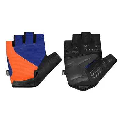 Spokey EXPERT Men's cycling gloves, blue-orange