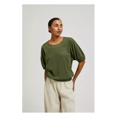 Green blouse