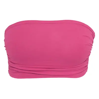 Women's Fuchsia Bandeau Top