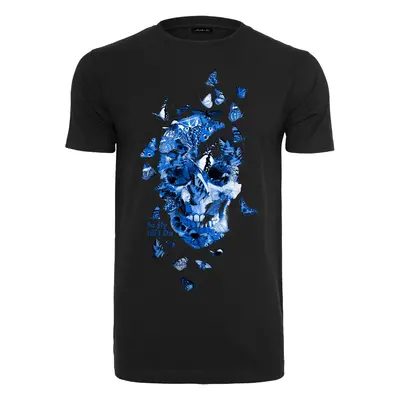 Black T-shirt Butterfly Skull