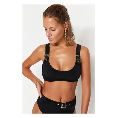 Trendyol Black Bralet Accessory Bikini Top