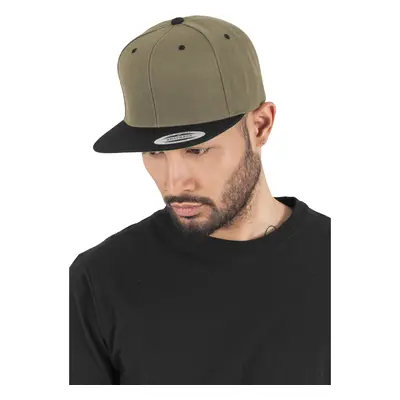 Classic Snapback Cap Black/Olive